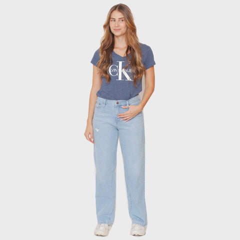 ג'ינס נשים Calvin Klein גזרה High Rise