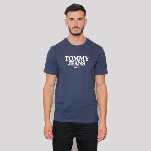 טישירט Tommy Hilfiger לגבר הדפס לוגו טומי ג'ינס
