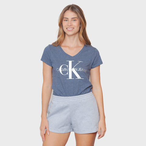 מכנס קצר Calvin Klein לנשים רקמת לוגו