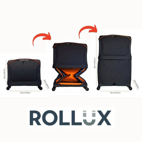 מזוודה חכמה Rollux – כתום